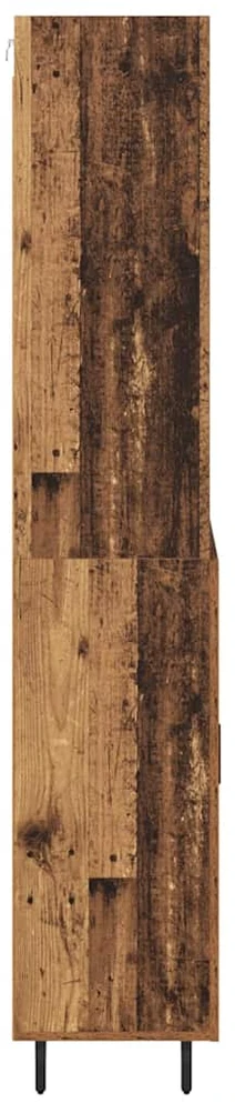 Aukštas spintelė 2 vnt. Senovinis medis 69,5 x 32,5 x 180 cm