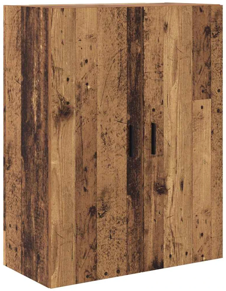 Aukštas spintelė 2 vnt. Senovinis medis 69,5 x 34 x 180 cm