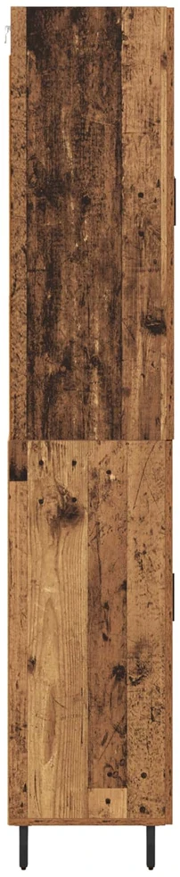 Aukštas spintelė 2 vnt. Senovinis medis 69,5 x 34 x 180 cm