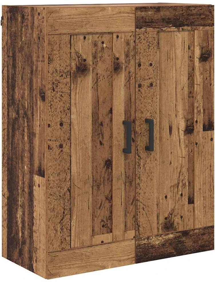 Aukštas spintelė 2 vnt. Senovinis medis 69,5 x 34 x 180 cm
