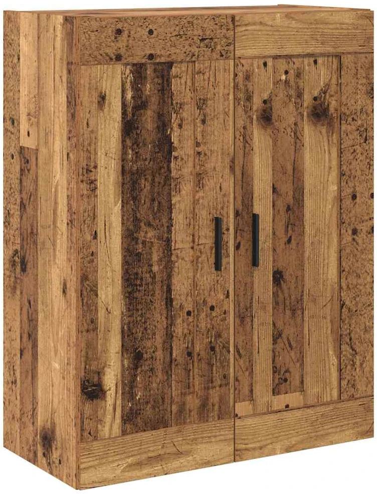 Aukštas spintelė 2 vnt. Senovinis medis 69,5 x 34 x 180 cm