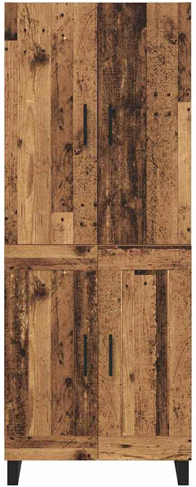 Aukštas spintelė 2 vnt. Senovinis medis 69,5 x 34 x 180 cm