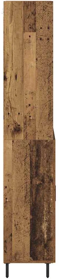 Aukštas spintelė 2 vnt. Senovinis medis 69,5 x 32,5 x 180 cm