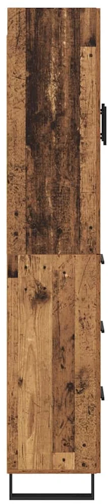 Aukštas spintelė 2 vnt. Senovinis medis 69,5 x 34 x 180 cm