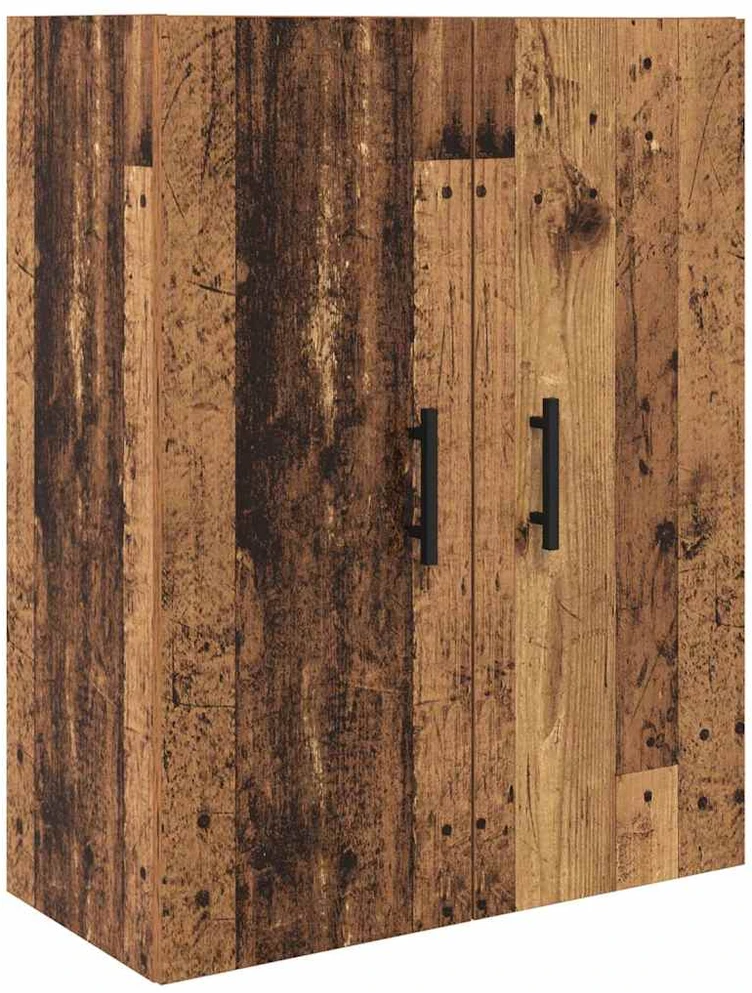 Aukštas spintelė 2 vnt. Senovinis medis 69,5 x 34 x 180 cm