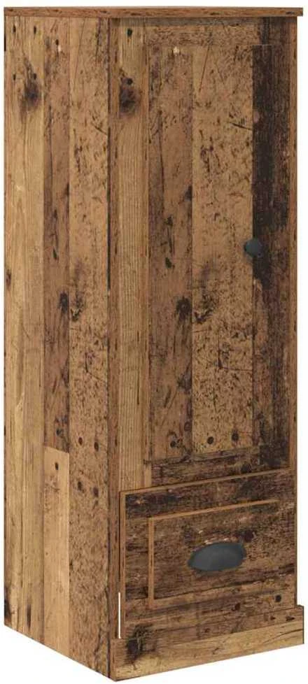 Aukštas spintelė 3 vnt. Senovinis medis 132 x 35,5 x 103,5 cm