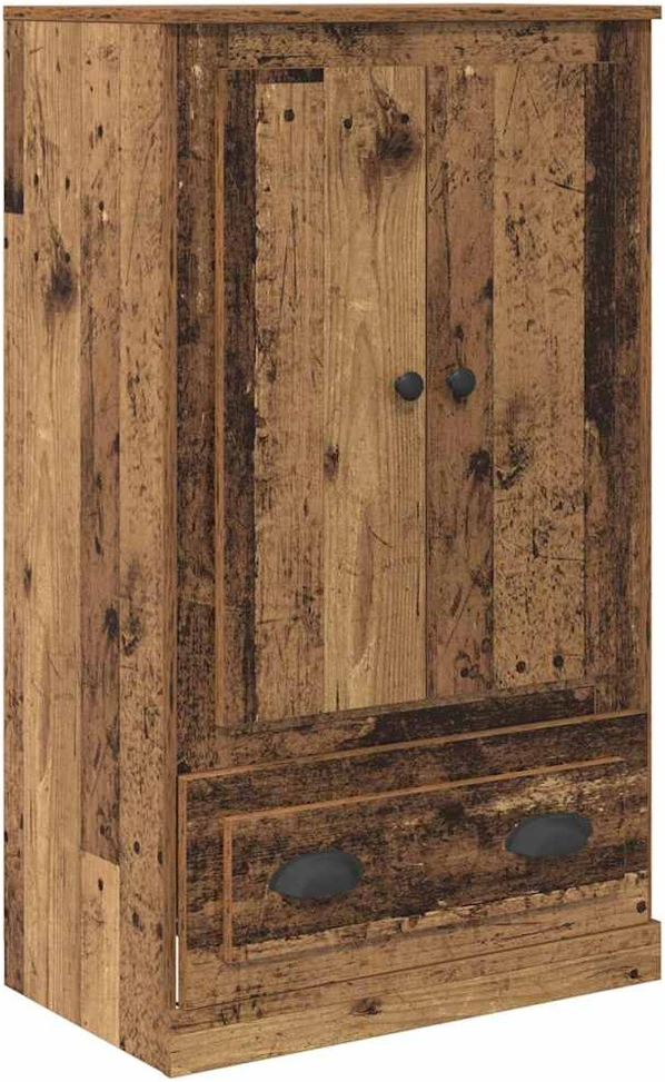 Aukštas spintelė 3 vnt. Senovinis medis 132 x 35,5 x 103,5 cm