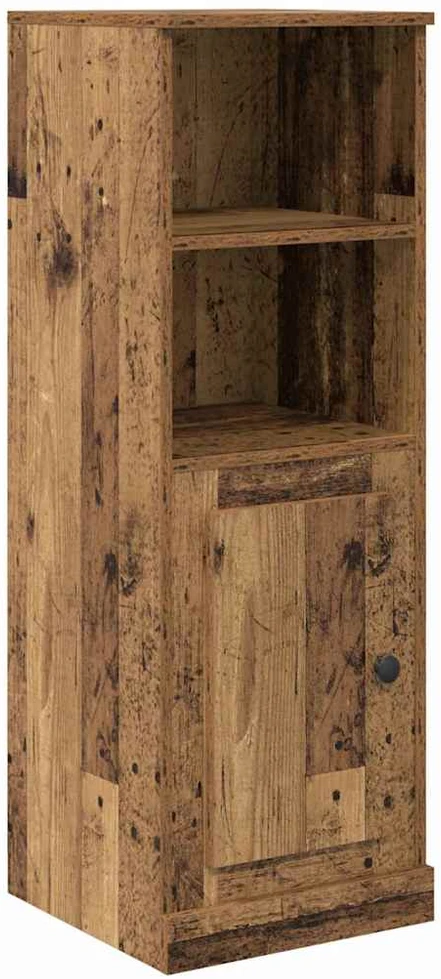 Aukštas spintelė 3 vnt. Senovinis medis 132 x 35,5 x 103,5 cm
