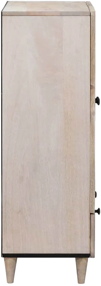 Aukštas spintelė 60 x 33 x 100 cm Kietas mango medis