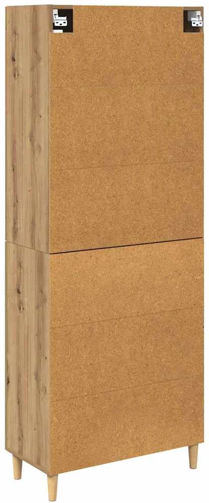 Aukštas spintelė Amatininkų ąžuolas 34,5 x 34 x 180 cm