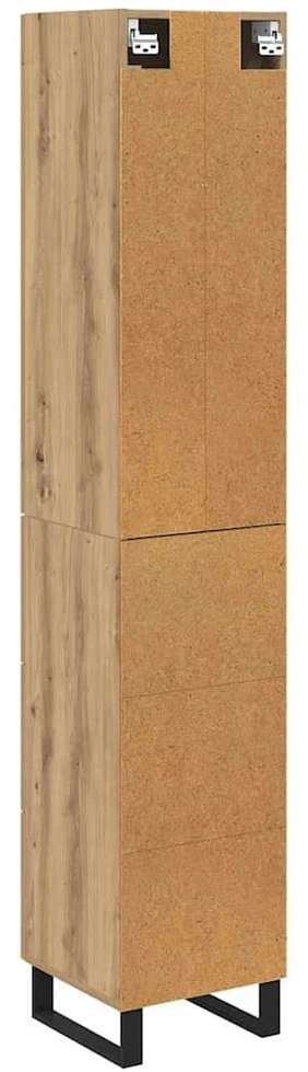 Aukštas spintelė Amatininkų ąžuolas 34,5 x 34 x 180 cm