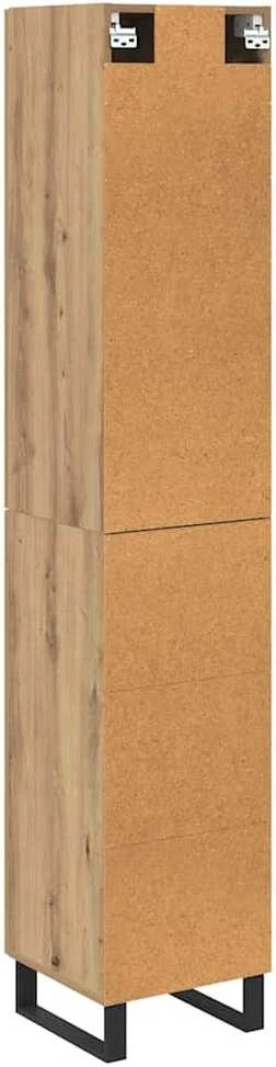 Aukštas spintelė Amatininkų ąžuolas 34,5 x 34 x 180 cm
