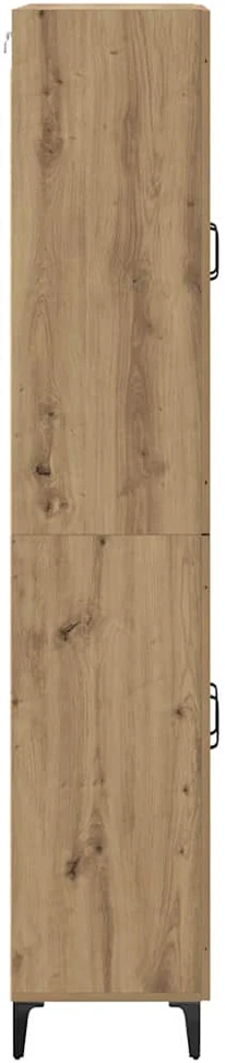 Aukštas spintelė Amatininkų ąžuolas 69,5 x 34 x 180 cm
