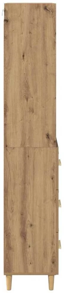 Aukštas spintelė Amatininkų ąžuolas 69,5 x 32,5 x 180 cm