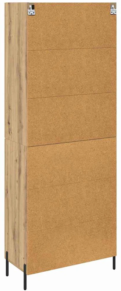 Aukštas spintelė Amatininkų ąžuolas 69,5 x 34 x 180 cm
