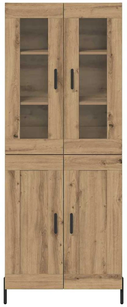 Aukštas spintelė Amatininkų ąžuolas 69,5 x 34 x 180 cm