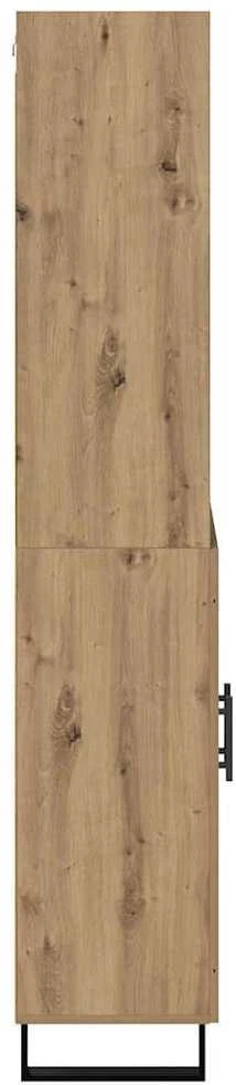 Aukštas spintelė 2 vnt. Amatininkų ąžuolas 69,5 x 34 x 180 cm