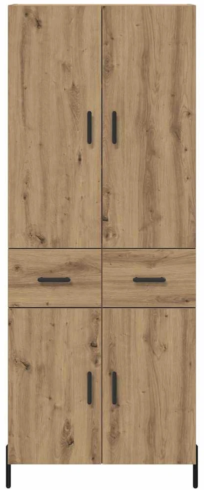 Aukštas spintelė Amatininkų ąžuolas 69,5 x 34 x 180 cm