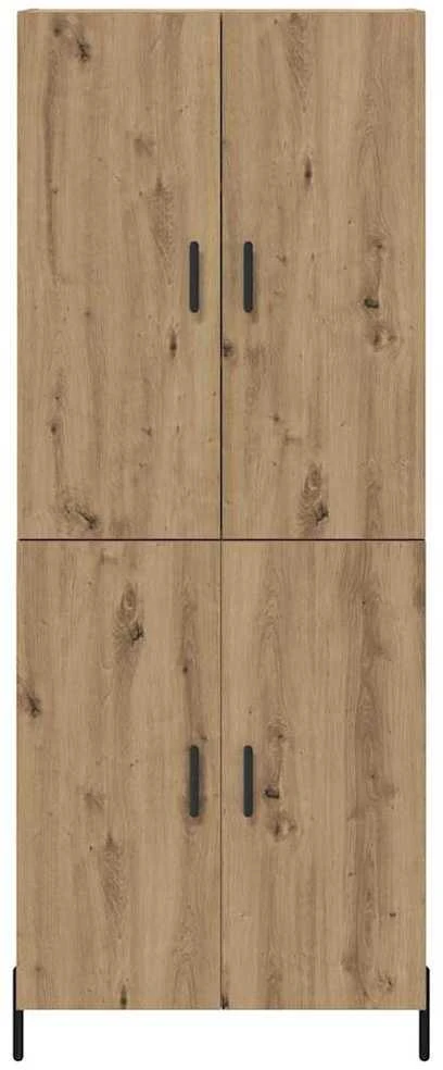 Aukštas spintelė Amatininkų ąžuolas 69,5 x 34 x 180 cm