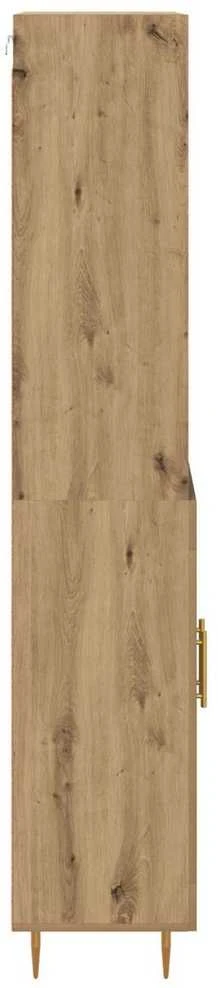 Aukštas spintelė Amatininkų ąžuolas 69,5 x 34 x 180 cm