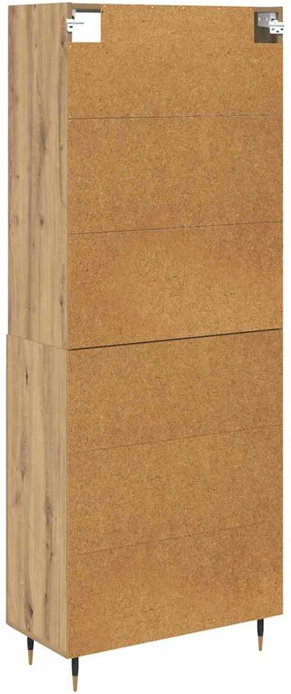 Aukštas spintelė Amatininkų ąžuolas 69,5 x 34 x 180 cm