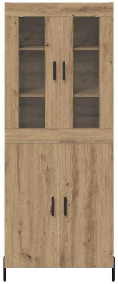 Aukštas spintelė Amatininkų ąžuolas 69,5 x 34 x 180 cm