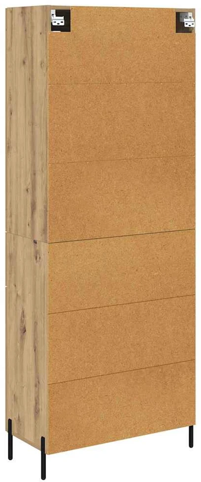 Aukštas spintelė Amatininkų ąžuolas 69,5 x 34 x 180 cm