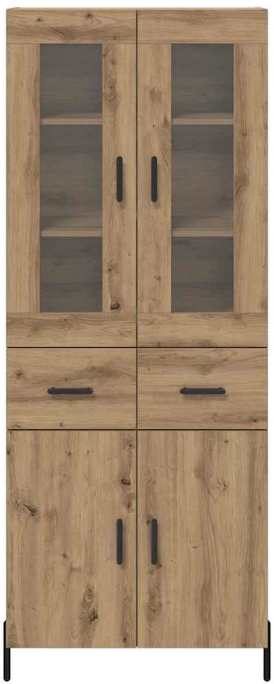 Aukštas spintelė Amatininkų ąžuolas 69,5 x 34 x 180 cm