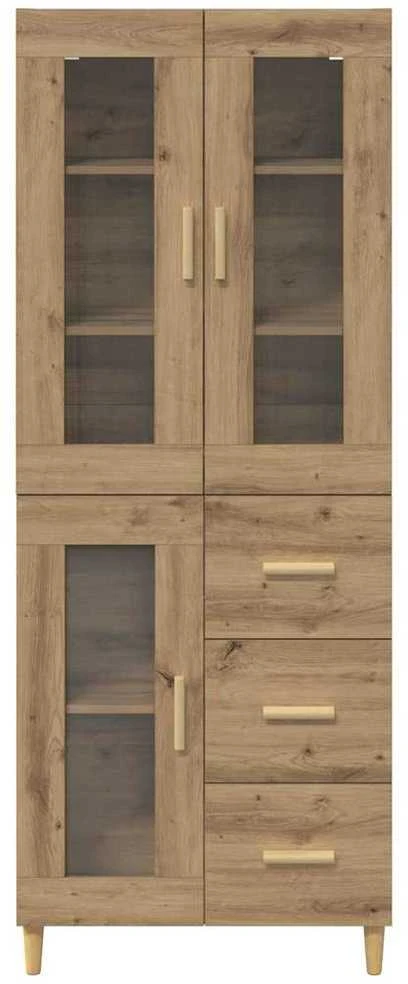 Aukštas spintelė Amatininkų ąžuolas 69,5 x 34 x 180 cm