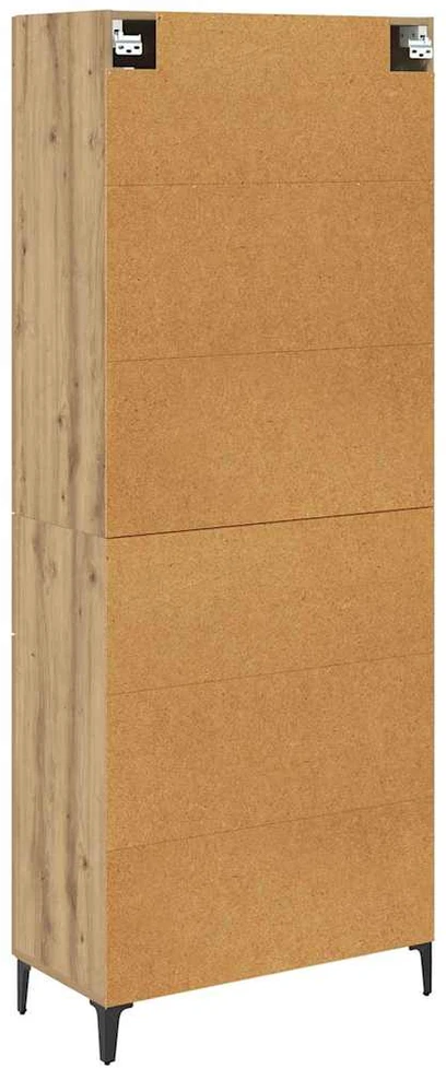 Aukštas spintelė Amatininkų ąžuolas 69,5 x 34 x 180 cm