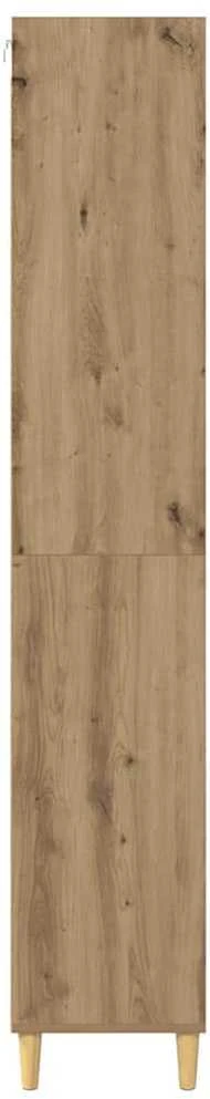 Aukštas spintelė Amatininkų ąžuolas 69,5 x 32,5 x 180 cm