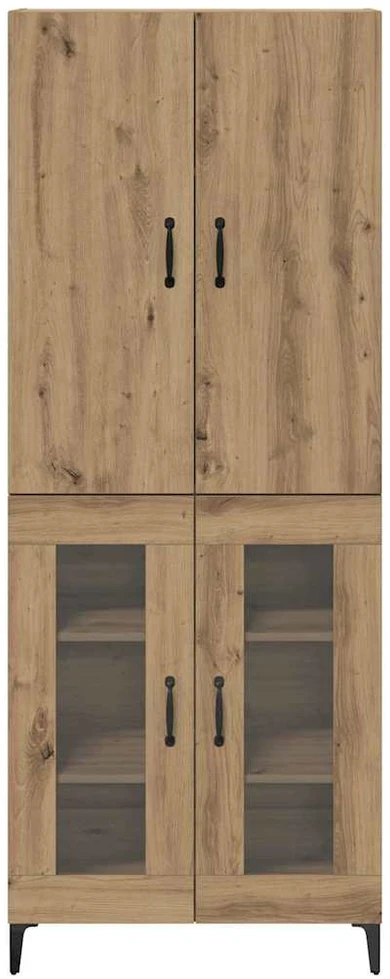 Aukštas spintelė Amatininkų ąžuolas 69,5 x 34 x 180 cm