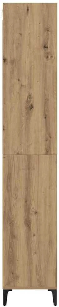 Aukštas spintelė Amatininkų ąžuolas 69,5 x 34 x 180 cm