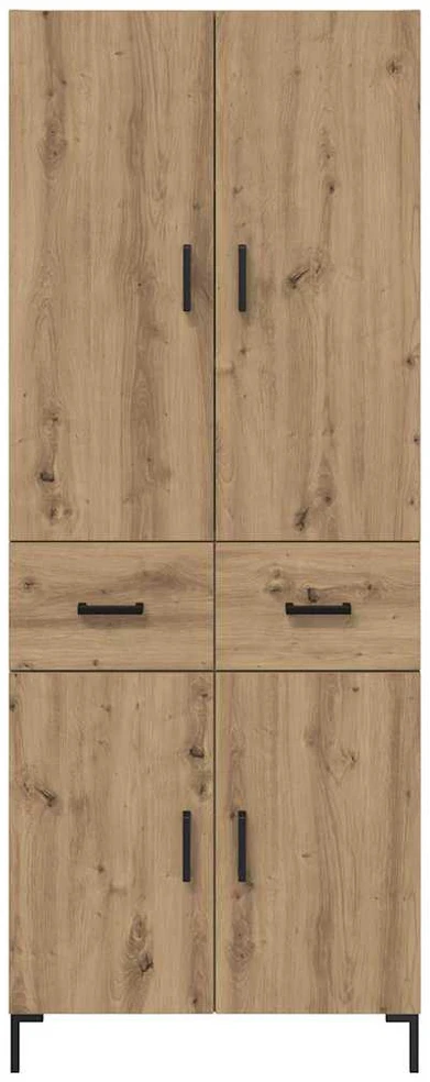 Aukštas spintelė Amatininkų ąžuolas 69,5 x 34 x 180 cm
