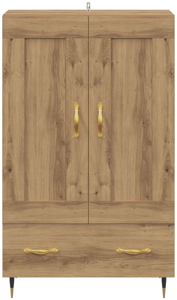 Aukštas spintelė Amatininkų ąžuolas 69,5 x 31 x 115 cm
