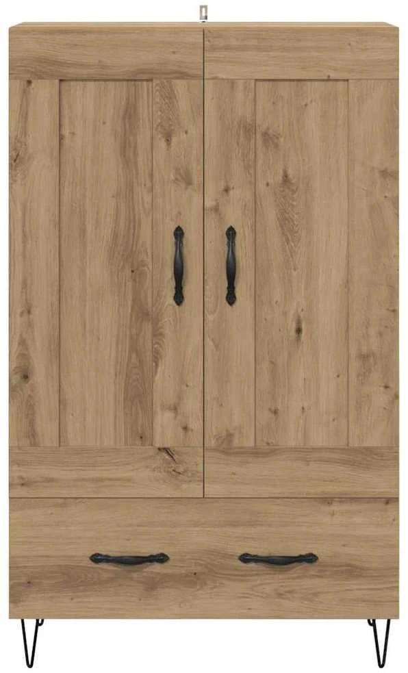 Aukštas spintelė Amatininkų ąžuolas 69,5 x 31 x 115 cm