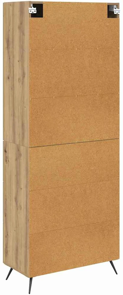 Aukštas spintelė Amatininkų ąžuolas 69,5 x 34 x 180 cm