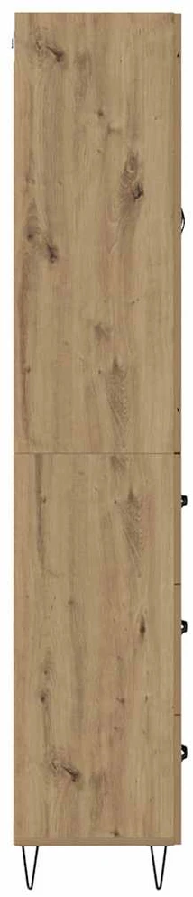 Aukštas spintelė Amatininkų ąžuolas 69,5 x 34 x 180 cm