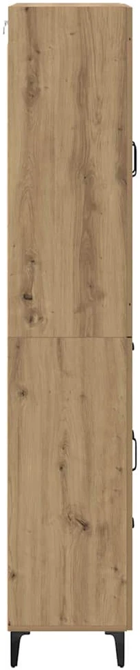 Aukštas spintelė Amatininkų ąžuolas 69,5 x 34 x 180 cm