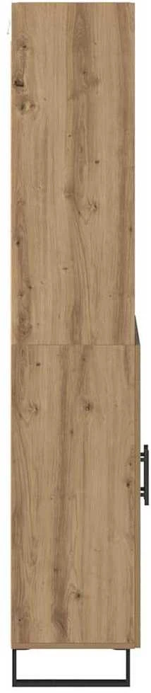 Aukštas spintelė 2 vnt. Amatininkų ąžuolas 69,5 x 34 x 180 cm