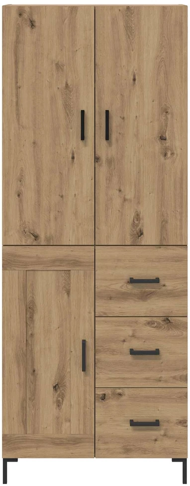 Aukštas spintelė Amatininkų ąžuolas 69,5 x 34 x 180 cm