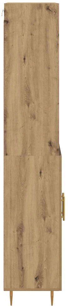 Aukštas spintelė Amatininkų ąžuolas 69,5 x 34 x 180 cm