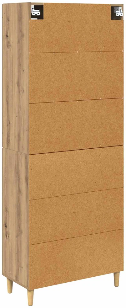 Aukštas spintelė Amatininkų ąžuolas 69,5 x 34 x 180 cm