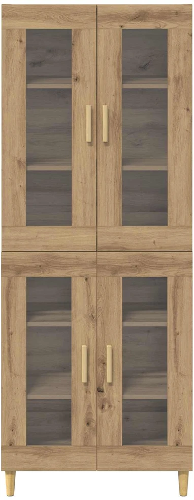 Aukštas spintelė Amatininkų ąžuolas 69,5 x 34 x 180 cm
