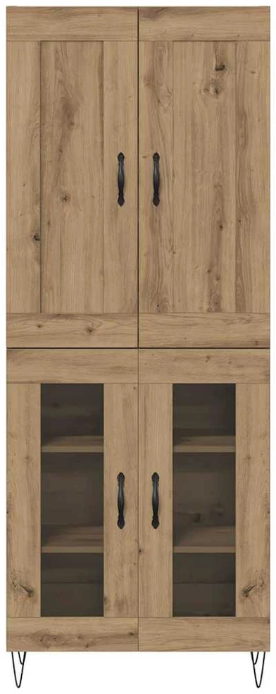 Aukštas spintelė Amatininkų ąžuolas 69,5 x 34 x 180 cm