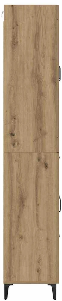 Aukštas spintelė Amatininkų ąžuolas 69,5 x 34 x 180 cm