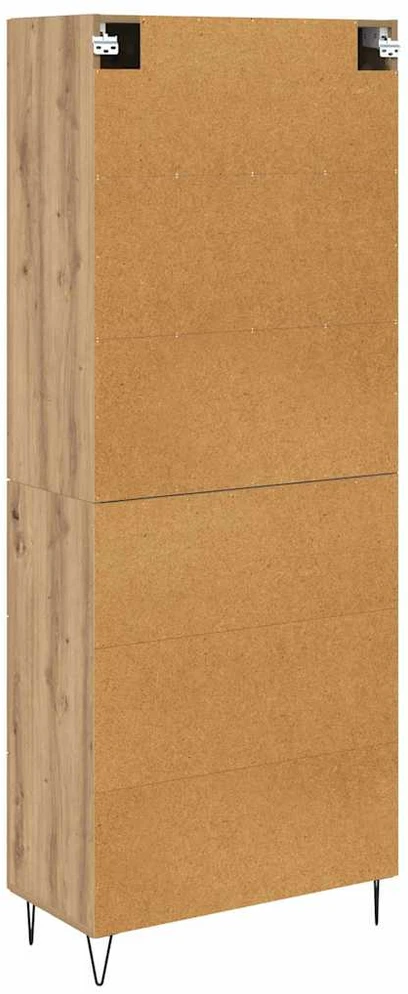 Aukštas spintelė Amatininkų ąžuolas 69,5 x 34 x 180 cm