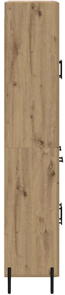 Aukštas spintelė Amatininkų ąžuolas 69,5 x 34 x 180 cm