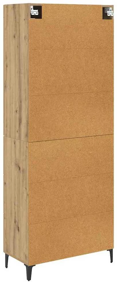 Aukštas spintelė Amatininkų ąžuolas 69,5 x 34 x 180 cm