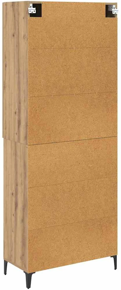 Aukštas spintelė Amatininkų ąžuolas 69,5 x 34 x 180 cm